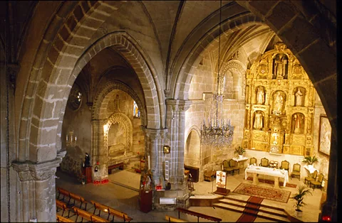 Iglesia y convento da Magdalena en Sarria, Camino Francés